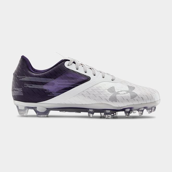 Under Armour Blur Lux MC - Panske Lacrosse Obuv - Nachový/Biele